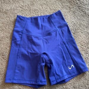 Vibrant Blue Women's Bike Shorts
